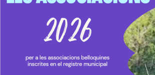 Subvencions a les associacions belloquines 2026