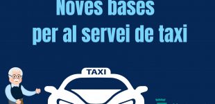 Noves bases per al servei de taxi