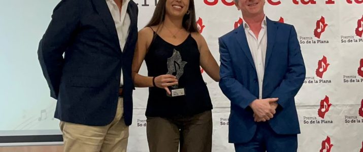 Benlloc rep dos reconeixements en la Gala de la Música de la Plana Alta